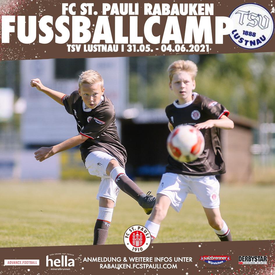 FC St. Pauli Fußballcamp in den Pfingstferien