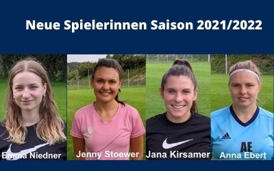 Neue Spielerinnen im I. Frauenteam