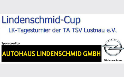 Lindenschmid-Cup 2022 – Heute Anmeldeschluss