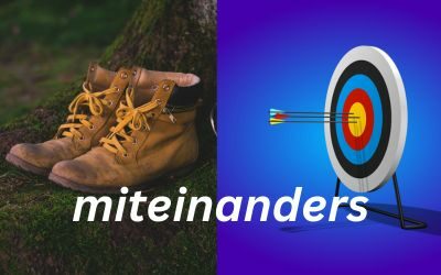 miteinanders – wandern und Bogen schießen