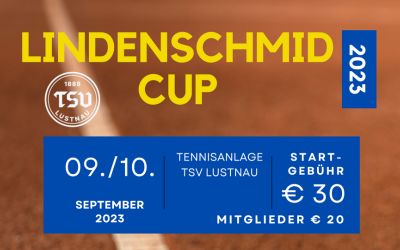 Lindenschmid-Cup – nur noch wenige Plätze frei