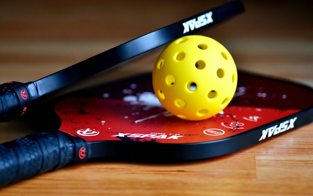 Im Winter Pickleball spielen