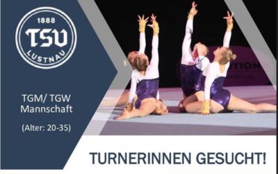 Neu: Erwachsenen-Turngruppe für Frauen und Männer im Bereich TGM/TGW!