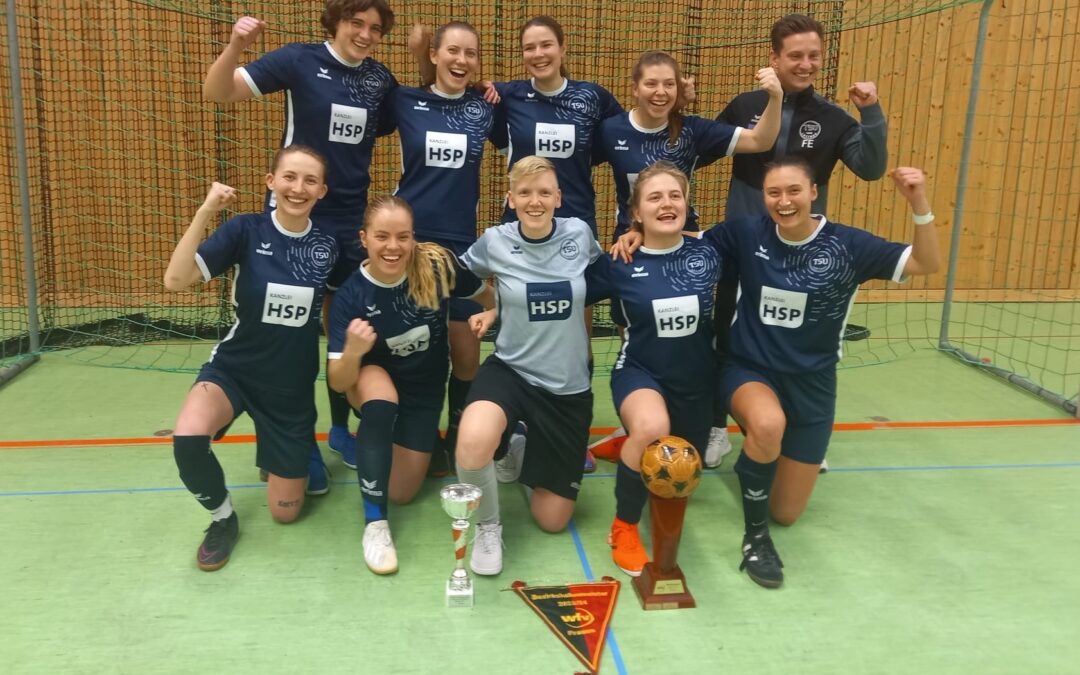 TSV Lustnau ist Hallenbezirksmeister der Frauen 2024 !