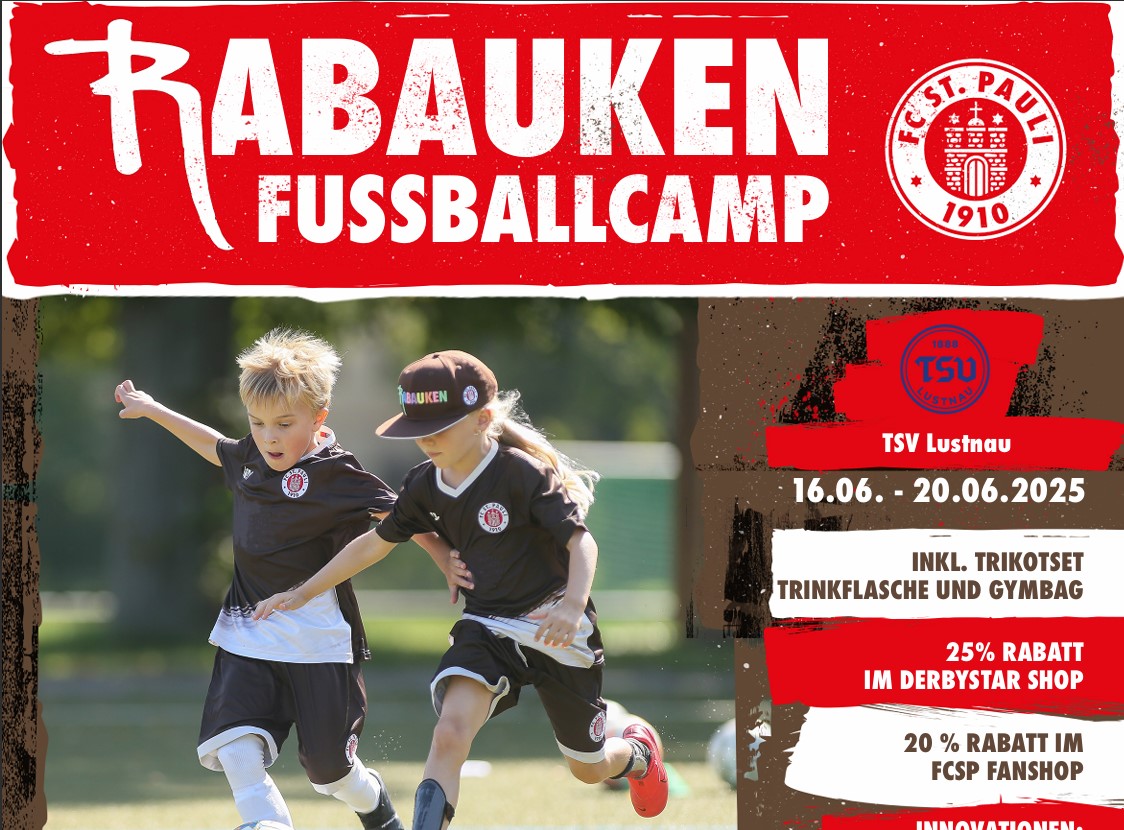 Rabauken Fußballcamp 2025 - TSV Lustnau e.V. Tübingen -Turn- und