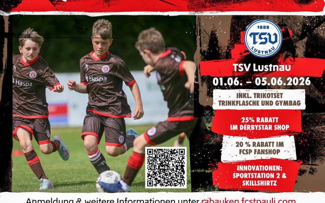 Rabauken Fußballcamp 2026 – jetzt anmelden