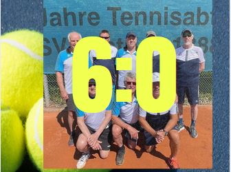 6:0 Herren 70 siegen klar gegen TC Tübingen