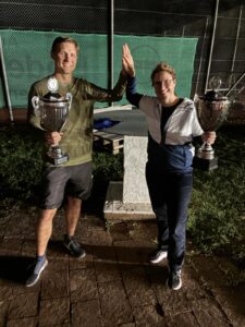 Siegeri im B-Feld Clubbies Einzelmeisterschaften 2026 TSV Lustnau Tennis