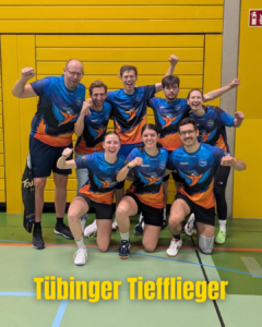 Roundnet Tiefflieger Mannschaftsfoto
